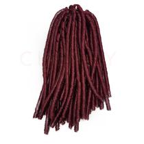 Cabelo Nina Soft Dread Cherey Fibra Sintética 70G Crochet