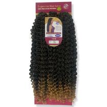 Cabelo Nora Cacheado Fibra de Proteína Crochet Braid Ser Mulher 75cm 300 Gramas