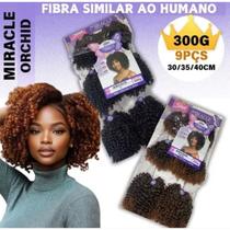 Cabelo ORCHID SLEEK MIRACLE Human hair Cacheado Miracle 300g Cabelo ORCHID SLEEK MIRACLE Human hair Cacheado Miracle 300g