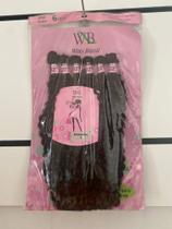 Cabelo orgânico 22cm cacheado 6 peças