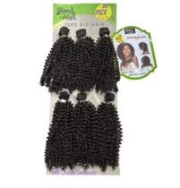 Cabelo Orgânico Aplique Para Entrelace Cacheado Curto Afro