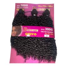 Cabelo Orgânico Brunett Goivo 70,75 e 80 cm (300g)