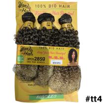 Cabelo Orgânico Bundles - Goivo Original 50 A 60cm 385g