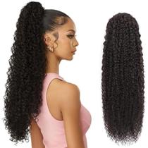 Cabelo Orgânico Cacheado 300g Goivo 3 Peças 70cm 75cm 80cm Aplique Fibra Sintética Longo