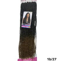 Cabelo Orgânico Cacheado 3x Bahiya Bundle Braids Crochet