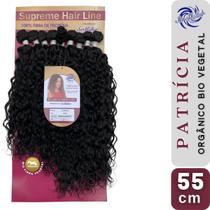 Cabelo Orgânico Cacheado Bio Vegetal Patrícia Entrelace 55cm 280 g