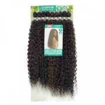 Cabelo Orgânico Cacheado Michelle Plus 320g Fibra Natural para Alongamento e Volume