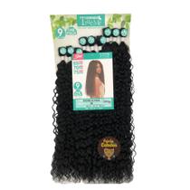 Cabelo Organico Cacheado Michelle Plus 75cm Trueme Sleek Cor 1 Preto