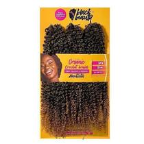 Cabelo Orgânico Crochet Braid Ametista 80cm - Cor Castanho Escuro/Mel