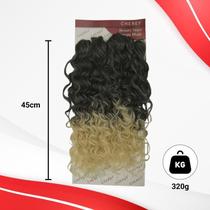 Cabelo Organico Crochet Zlp 320Gr 45Cm