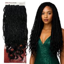 Cabelo Orgânico Dread African Beauty Afro Lux Braid 60cm