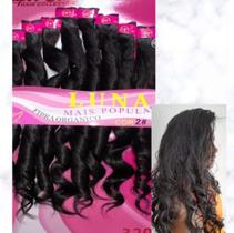 Cabelo orgânico encaracolado