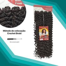 Cabelo Orgânico Percific Curl 300G 65Cm Para Crochet Braid Cabelo Orgânico Percific Curl 300G 65Cm Para Crochet Braid