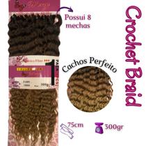 Cabelo Orgânico Weng Crochet Cor T1B/30/24B