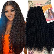 Cabelo Para Entrelace Dsoar Hair Cacheado Bio Hair 60cm