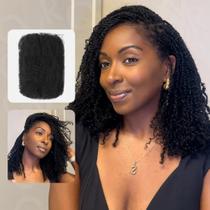 Cabelo para extensões Dreadlock Repair Locs QVR Afro Kinkys Cabelo para extensões Dreadlock Repair Locs QVR Afro Kinkys