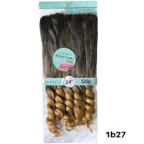 Cabelo Para Trança Com Cachos Boho Curl Pacotão 520g Cherey