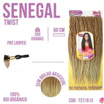 Cabelo Senegal Twist 4x Fino Sintetico Crochet Braids - Pre Looped - Facil De Aplicar - YanHair