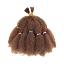 Cabelo Sintético Afro Kinky Twist De 12 Polegadas Pré-esticado Para Tranças De Crochê