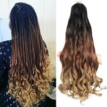 Cabelo sintético francês encaracolado, Conrora, 24 polegadas, 8 pacotes