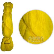 Cabelo Sintético Jumbão 399Gr Para Tranças Box Amarelo