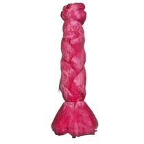 Cabelo Sintético Jumbão 399Gr Para Tranças Box Cor Rosa Pink