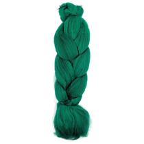 Cabelo Sintético Jumbão 399Gr Para Tranças Box Cor Verde
