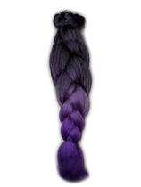 Cabelo Sintético Jumbão 399Gr Para Tranças Box Ombre Roxo