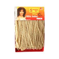 Cabelo Sintetico Nina Softex Pacotão Serve 1 Cabeça Cheia - importado - Crochet Braids