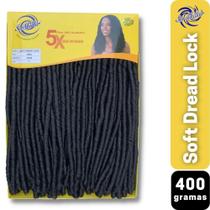 Cabelo Sintético Soft Dread Lock Ser Mulher - Pacotão 400 Gr