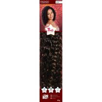 Cabelo Sintético Thati Frizado - Castanho Escuro/Loiro Mel 4M Cabelo Sintético Thati Frizado - Castanho Escuro/Loiro Mel 4M