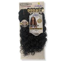 Cabelo Sylvia Ondulado Com Top Closure Kanekalon Futura 75cm 320g Ser Mulher