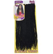 Cabelo Trançado Estilo Senegal Loop Twist Black Beauty - GM Hair