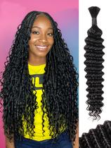 Cabelo Trançado Humano LOLLY HAIR Boho Braids - 18cm, 50g, 12A