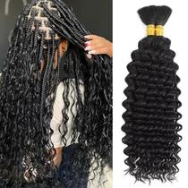 Cabelo trançado WEQUEEN Deep Wave 100% virgem brasileira 100g Cabelo trançado WEQUEEN Deep Wave 100% virgem brasileira 100g
