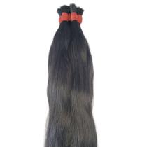 Cabelo Vietnamita Limpo Liso Pontas Cheias Humano Natural 50/55cm 150 Gramas Alongamento Mega hair