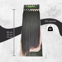 Cabelo Yaki Fibra Organica Lisa para Entrelace 300g 65-70-75