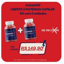 CabeloON - Liberte a POTENCIA CAPILAR - KIT COM 2 UNIDADES