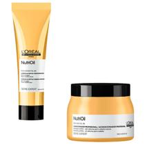 Cabelos Desnutridos - Máscara e Leave-in Antifrizz Loreal NutriOil - Brilho Maciez e Força Cabelos Desnutridos - Máscara e Leave-in Antifrizz Loreal NutriOil - Brilho Maciez e Força