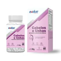 Cabelos e Unhas 60 Cápsulas - Evolue Supplements Cabelos e Unhas 60 Cápsulas - Evolue Supplements