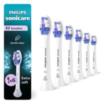 Cabezas de Cepillo de Dientes Philips Sonicare S2 Sensible Paquete de 6 Cabezas de Cepillo de Dientes Philips Sonicare S2 Sensible Paquete de 6