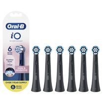 Cabezas de Cepillo Oral-B iO Gum Sensitive Negras, Paquete de 6