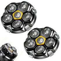 Cabezas de Repuesto para Afeitadora Audoc 6D Magnéticas Paquete de 2 Color Negro Cabezas de Repuesto para Afeitadora Audoc 6D Magnéticas Paquete de 2 Color Negro
