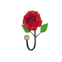 Cabide 1 Gancho Suporte Em Ferro Detalhes Flor De Ferro