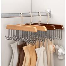 Cabide 8 Ganchos Multi-uso Para Cintos Gravatas Cachecóis Sutiãs Colares Organizador em Geral