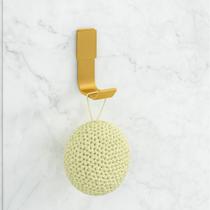 Cabide Acabamento Stander Dourado