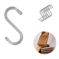 Cabide Acrílico Em S Gancho Para Calças Jeans - 12 Unidades