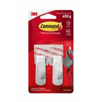 Cabide Adesivo Pequeno Command 3m Branco 2 Unid Cabide Adesivo Pequeno Command 3m Branco 2 Unid