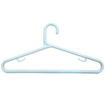 Cabide Adulto 20 Unidades resistente, Grosso 12 mm Branco Cabide Adulto 20 Unidades resistente, Grosso 12 mm Branco
