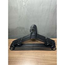 Cabide adulto kit com 10 20 30 40 50 60 70 unidades reforçado para calças camisetas.